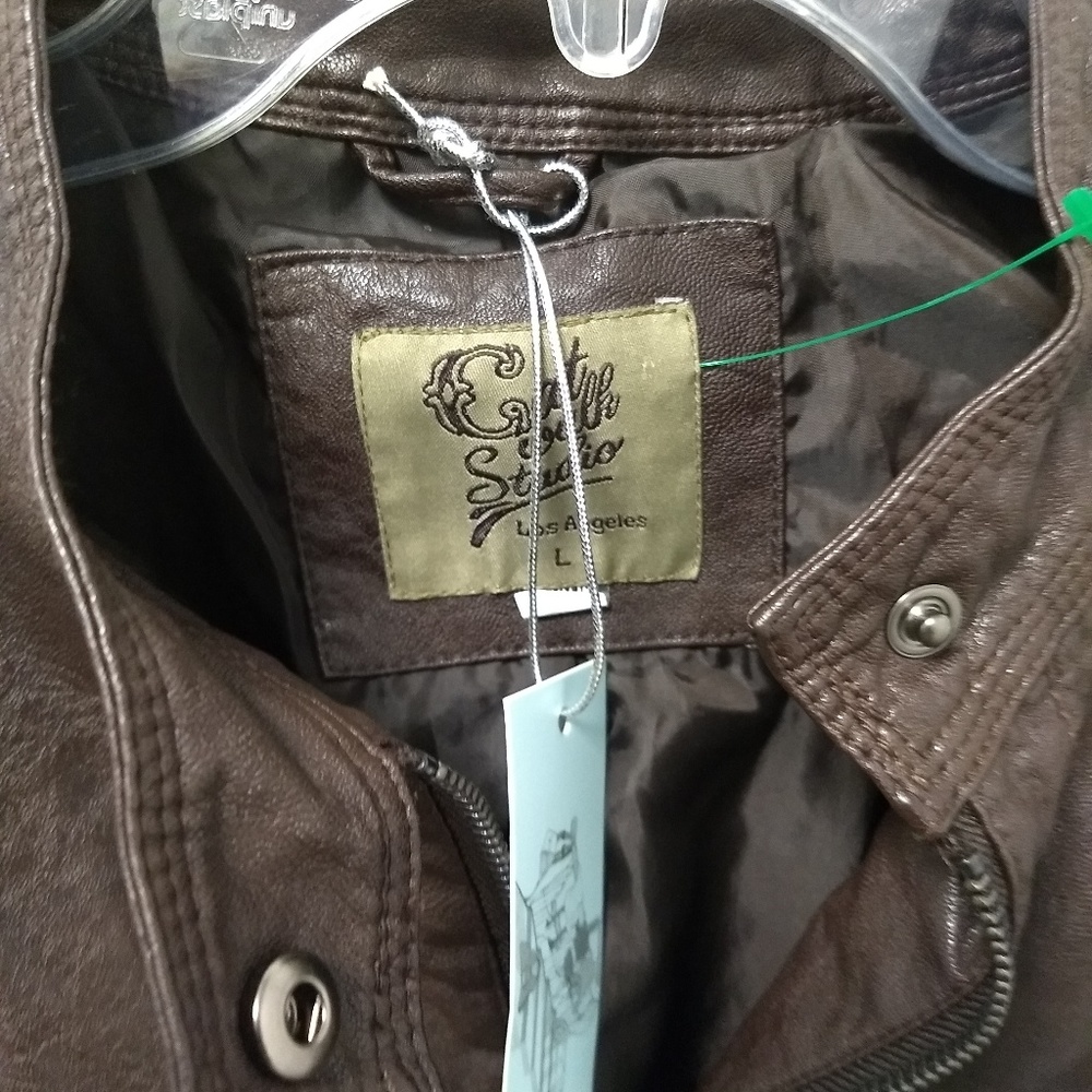 Ladies leather jacket - Picture 4 of 5